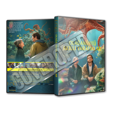 Olağanüstü Akıllı Yaratıklar - Remarkably Bright Creatures - 2026 Türkçe Dvd Cover Tasarımı